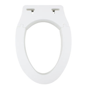 Removable Elevated Raised Toilet Seat - Elongated Type