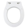 Removable Elevated Raised Toilet Seat - Round Type