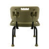 Tool-Free Bathroom Safety Shower Chair with Backrest - Classic Brown Series Back