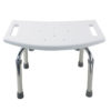 Tool-Free Legs Adjustable Bathroom Safety Shower Tub Bench Chair – Glossy Type A-0232B
