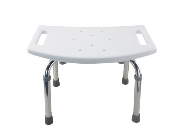Tool-Free Legs Adjustable Bathroom Safety Shower Tub Bench Chair – Glossy Type A-0232B