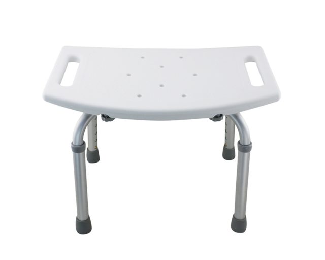 Tool-Free Legs Adjustable Bathroom Safety Shower Tub Bench Chair - Matte Type A0232A