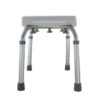Tool-Free Legs Adjustable Bathroom Safety Shower Tub Bench Chair - Matte Type A0232A Side